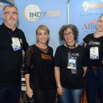 Jadson Flores, Priscila Manfredini, Simone Moraes, e Marina Patriota, da MGM Operadora