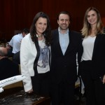 Jaqueline Ledo, Emerson Sanglader e Mariana Trevizan,  da Copa Airlines