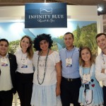 Joel Batista Cunha, Juliana Molina, Natã Araujo, Luis Sarco, Mariana Teixeira, e Ricardo Mudrick, do Infinity Blue Joel Batista Cunha, Juliana Molina, Natã Araujo, Luis Sarco, Mariana Teixeira, e Ricardo Mudrick, do Infinity Blue