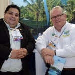 Joel Batista, do Infinity Blue, e Roy Taylor, do M&E