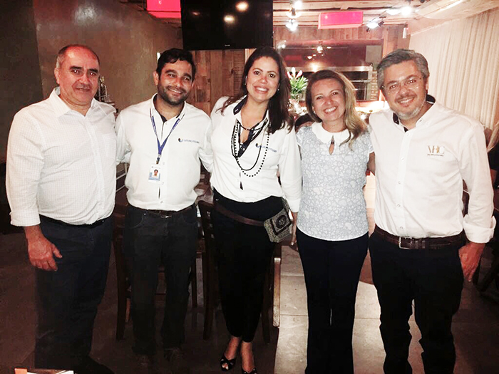 Trend e NCL promovem capacitação em cidades do Nordeste João Gonçalves,gerente da NCL com representantes da Trend, Rodolpho Antonio , Rebeca Ferreira e equipe