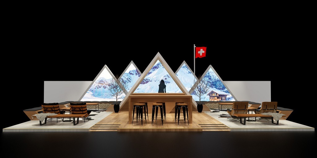 Suíça apresenta chalé de luxo durante Travelweek (Foto: Divulgação)