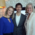 Lucimar Reis, da United, João Pita, da GRU Airport, e Annette Taeuber, da Lufthansa