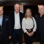 Luiz Calle, do Infinity Blue, Gilmar Dammski, do Termas de Jurema, Belita Infante, do Infinity Blue, e Roberto Bacovis, do Termas de  Jurema