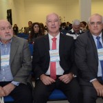 Manoel Lisboa Barbosa, da ABIH Nacional, Herculano Passos, deputado Estadual, e Dilson Fonseca Jatahy, presidente da ABIH Nacional