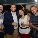 Marcos Gottieb, da Quality Trips, Marcelo Andrade, da Transmundi, Elisângela Corsi, da New Age, e Luciano Bernardo, da Ok Operadora
