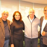 Paulo Corrêa, da Alltours, Iara Vachiaveo, da Hertz, Sérgio Protti e Luiz Antonio Bussi, da Flytour Viagens Paulo Corrêa, da Alltours, Iara Vachiaveo, da Hertz, Sérgio Protti e Luiz Antonio Bussi, da Flytour Viagens
