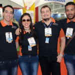 Pedro Alberto Barroso, Thauana da Costa, Uiliam Mahado, e Douglas Micael, da Uni Explorer