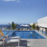 Piscina na  cobertura
