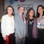 Rose de Almeida, Toni Sando, do SPCVB, Mari Masgrau, do M&E, e Kátia Cristina Alves, da Embratur Rose de Almeida, Toni Sando, do SPCVB, Mari Masgrau, do M&E, e Kátia Cristina Alves, da Embratur