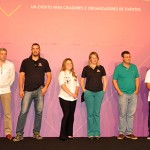 Rubens Régis com representantes das empresas apoiadoras