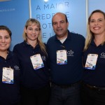 Thais Umetsu,Grazielle Costa, Raul Monteiro, e Andrea Freitas, da GJP