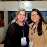 Vania Climincio e Renata Sakamoto, do Turismo do Paraná