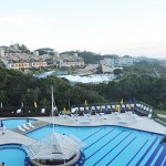 Vista do resort
