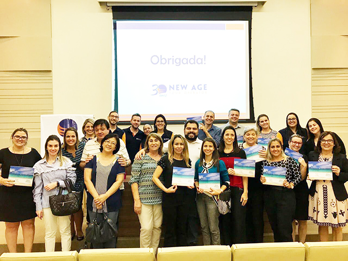 Net Hospitality e New Age fazem capacitação sobre Turks and Caicos em São José do Rio Preto (SP) Agentes de viagens no treinamento na New Age