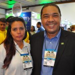 Ana Paula Floriano e Claudio José, do Festival de Turismo de João Pessoa Ana Paula Floriano e Claudio José, do Festival de Turismo de João Pessoa