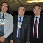 Benedito Braga, subsecretário de Turismo da BA, Lindolfo Pires, presidente da CTI NE, e Roberto Duran, do Salvador Destination