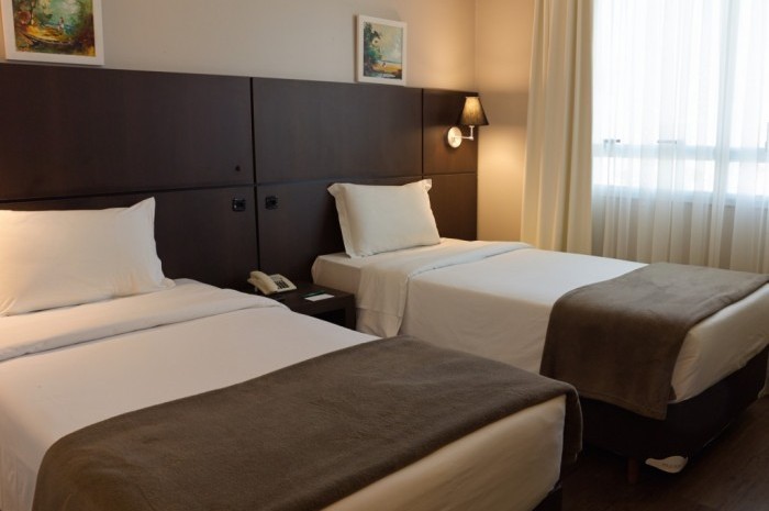 Rede Bourbon inaugura novo hotel Convention em Ponta Grossa (PR) Novo hotel especializado em eventos de Ponta Grossa (PR) tem opções de quartos em cama de casal ou dupla de solteiro (Foto: Divulgação)