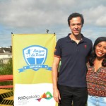 Bruno Giovanni e Camila Leal, do RIOgaleão