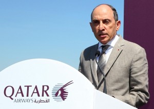 Qatar Airways estuda aquisição de 10% das ações da American Airlines 1 CEO Akbar Al Baker