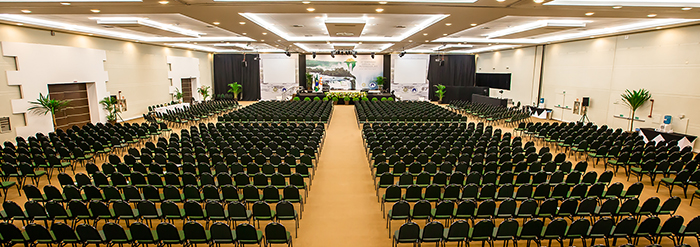 Rafain Palace sedia uma vez mais FIT Cataratas, a partir deste dia 28 Centro de Convenções do Rafain Palace, local do FIT Cataratas