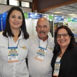 Claudia Macedo, Gladstone Costa e Silvana Carvalho, da Itaparica Tours, e