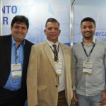 Cristiano Tiexeira, Luis Maio e Sérgio Ribeiro, da prefeitura de Ilhabela