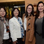 Elsa Suzaki, consultora de viagens, Miyuki Goto e Paola Makino, da San Mar Turismo, e Mônica Leles, da Travel Hub