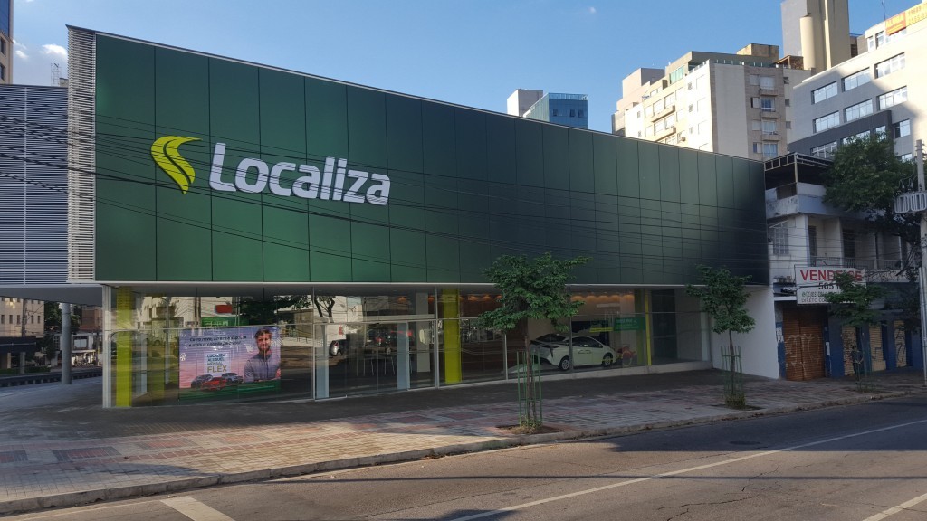 Fachada nova agencia Localiza na Savassi (Divulgacao Localiza)