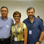 Jenner Pinheiro,Vanusa Reis e Carlos Cardoso, do Sebrae-AM
