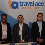 Jorge Junior, Roberto Oliveira e Renato Dassan, da Travel Ace