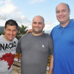 Luis Paulo Luppa, presidente do Grupo Trend, Antonio Gomes, fundador do Hotel Urbano, e Luís Ferrinho, CEO da Omnibees