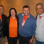 Marcelo Cinaqui, Ivaneide Silva, Alexandre Gomes e Joel Santos