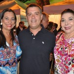 Miguel Ferreira, da Exotico Online, com Cristina Mendonça e Regina Ahmed, da Bahiatursa