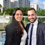 Nathália Granado, gerente adjunta e Fernando Gonçalves, supervisor de Alimentos e Bebidas Nathália Granado, gerente adjunta e Fernando Gonçalves, supervisor de Alimentos e Bebidas