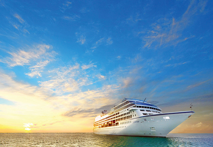 Oceania Cruises celebra recorde histórico de reservas realizadas em 24 horas 1 O Sirena, da Oceania Cruises
