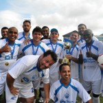 O time da Omnibees, liderado por Cláudio Adão, foi o vice-campeão do torneio