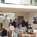 Profissionais reunidos durante o café da manhã que abriu o encontro da Nova
