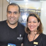 Renan Veiga e Andréa Ramos, do Pestana Renan Veiga e Andréa Ramos, do Pestana