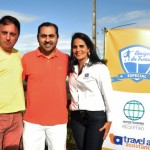 Renato Dassan, Roberto Oliveira e Inove Oliveira, da Travel Ace
