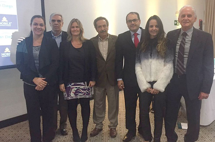 Nobile e Arco iniciam aliança e se tornam 3ª maior rede do país 1 Roberto Bertino, Fundador da Nobile Hotéis, juntamente com a Diretoria da Arco Administradora
