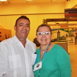 Roberto Silva, da Sanchat e Claudia Mendonça, do Boutique Hotel