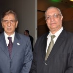Roberto Simão, presidente da ABIH-AM e Paulo Tadros, presidente da Fecomercio Roberto Simão, presidente da ABIH-AM e Paulo Tadros, presidente da Fecomercio