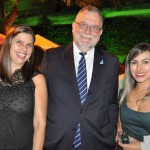 Sheila Landulfo, Enrique Martín-Ambrósio e Nadja Alves, da Air Europa Sheila Landulfo, Enrique Martín-Ambrósio e Nadja Alves, da Air Europa