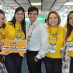 Victor Lacerda, do Bahia Othon Palace, com Priscila Stefanelli, Danielle Campos, Fernanda Franco e Marcela Sacramento, da CVC Victor Lacerda, do Bahia Othon Palace, com Priscila Stefanelli, Danielle Campos, Fernanda Franco e Marcela Sacramento, da CVC