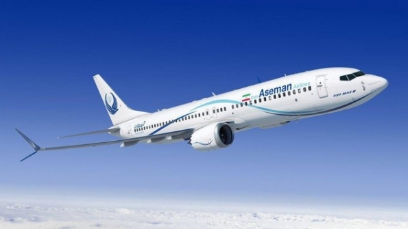Boeing e Aseman Airlines fecham negócio bilionário que envolve até 60 B737 MAXs 1 iran-aseman-737-boeing