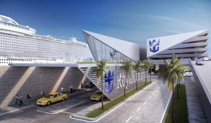 Novo terminal da Royal em Miami abre esse ano; previsão de 1,8 milhão de passageiros