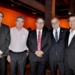 Benedito Braga, subsecretário de Turismo da BA, Lindolfo Pires, presidente da CTI NE, Vinicius Lummertz, presidente da Embratur, Enrique Martin-Ambrósio, da Air Europa, e José Alves, secretário de Turismo da BA Benedito Braga, subsecretário de Turismo da BA, Lindolfo Pires, presidente da CTI NE, Vinicius Lummertz, presidente da Embratur, Enrique Martin-Ambrósio, da Air Europa, e José Alves, secretário de Turismo da BA