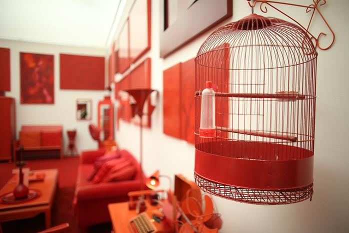 O que ver em Inhotim (MG): confira 5 obras imperdíveis 2 Desvio para o Vermelho de Cildo Meireles (Foto: Roberto Castro | MTur)