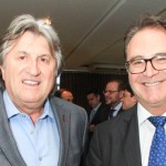 Secretário de Estado de Turismo Leonel Pavan e Vinicius Lummertz